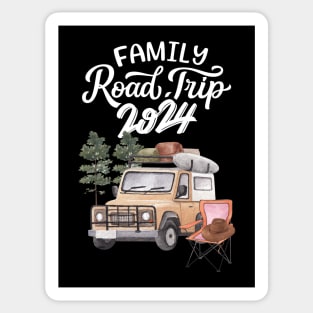 Family Road Trip 2024 Sticker